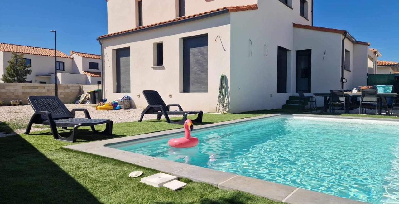 Appart Tout Neuf + Piscine Rivesaltes Dış mekan fotoğraf